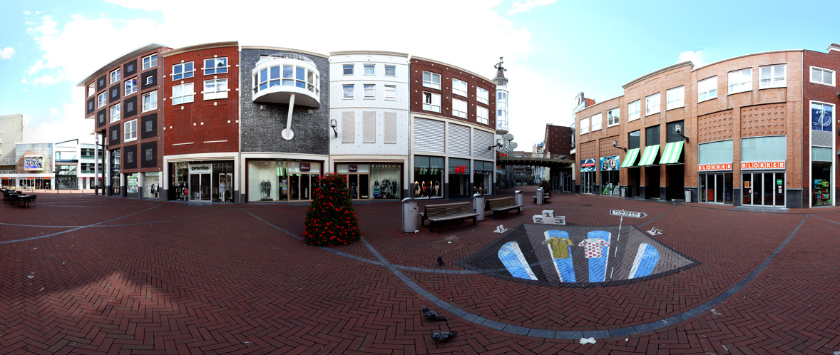 Tour 2010, 3D Streetpainting, Spijkenisse